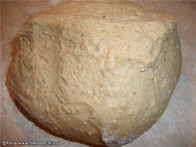 Многозерновой пшеничный колобок. Мастер-класс