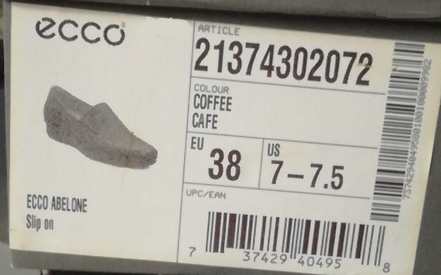 Продаю туфли женские Еcco Аbelone