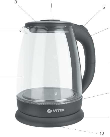 Чайник Vitek VT-7075