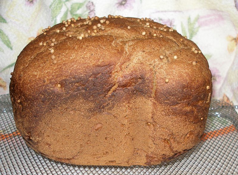 Бородинский хлеб в хлебопечке Panasonic SD-B2510 (+видео)