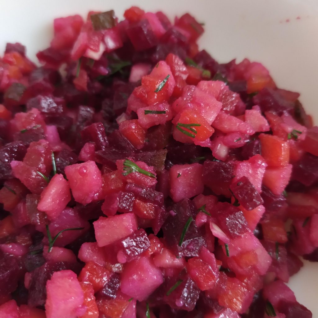 Овощной салат а-ля «винегрет»
