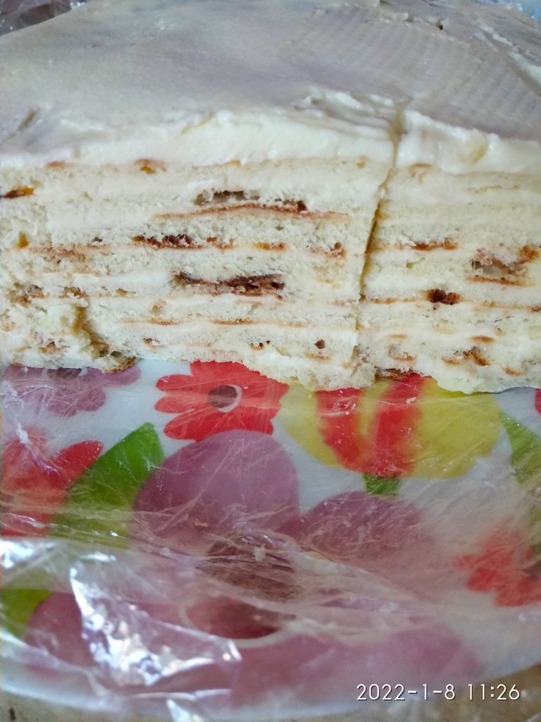 «Творожный пломбир» - торт на сковороде