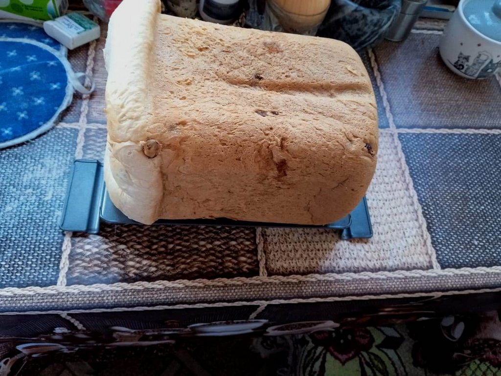 Кулич «Королевский лентяй» в хлебопечке