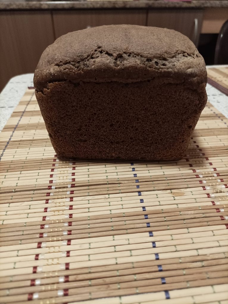 Хлеб пшенично-ржаной заливной на солоде в печке «Чудо»