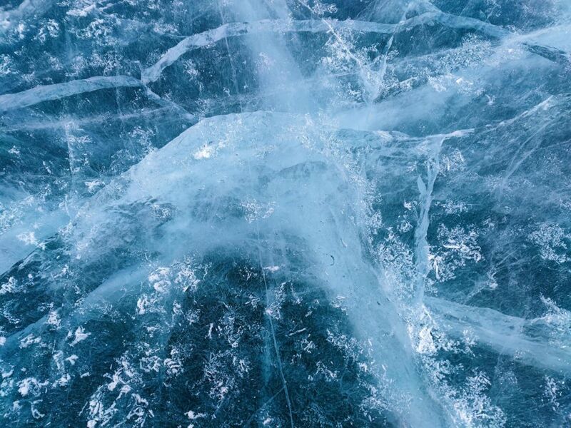 Волшебный лёд Ольхона