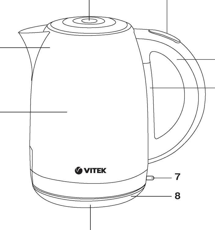 Чайник Vitek VT-7021 SR