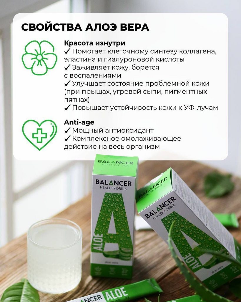 Алоэ балансер Гринвей. Balancer Aloe Greenway.