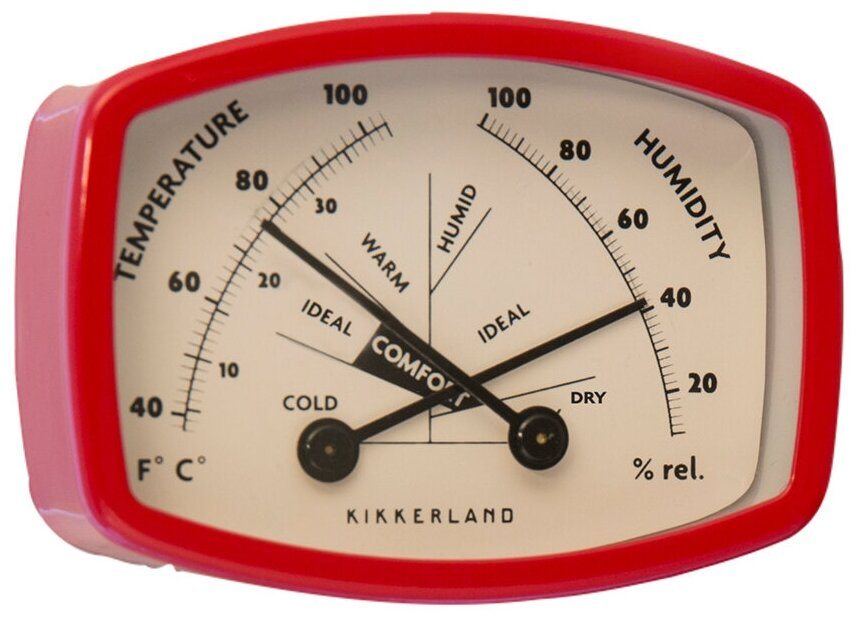 Термометр-гигрометр Kikkerland Comfort Meter