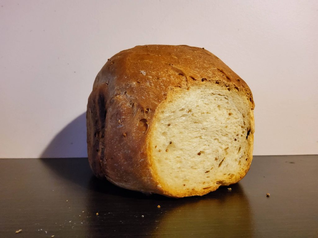 Горчичный хлеб (хлебопечка)