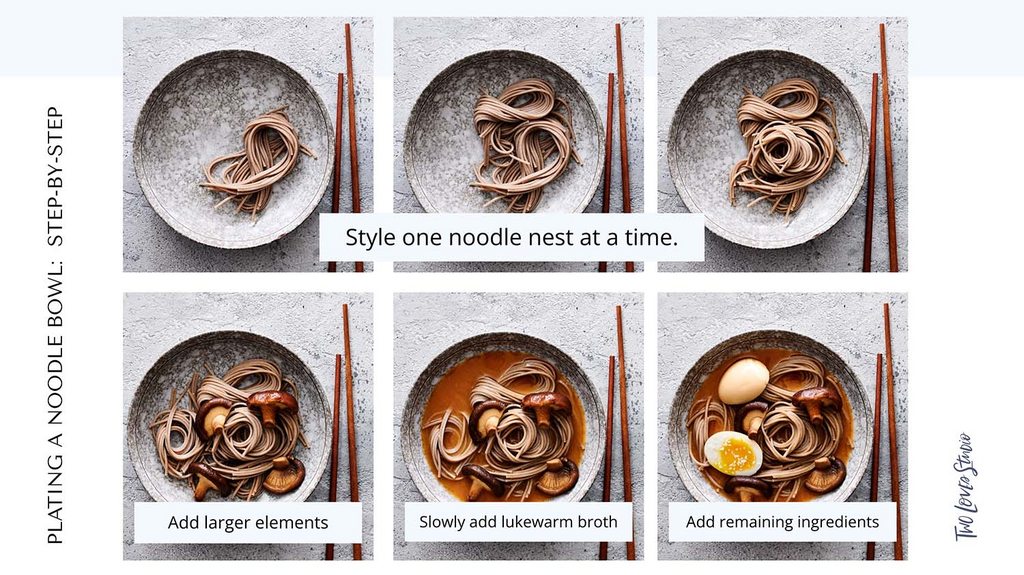 Как создать стильную фотографию супа с лапшой