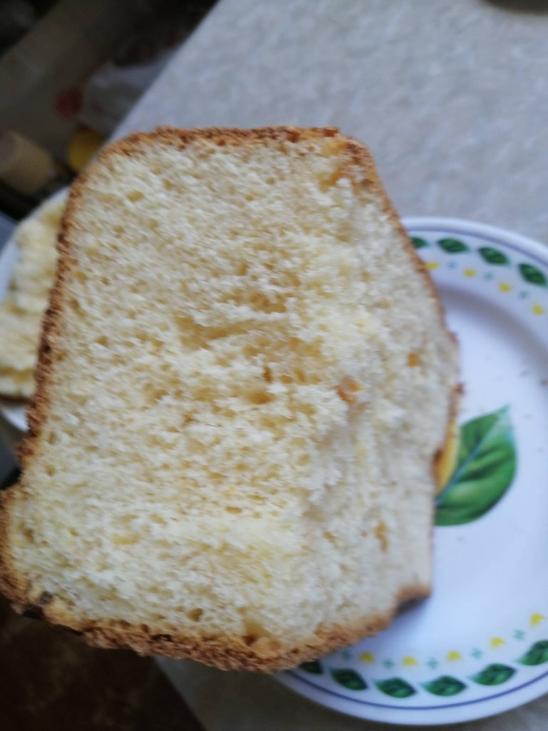 Кулич с творогом на скорую руку в хлебопечке (вариант 6)