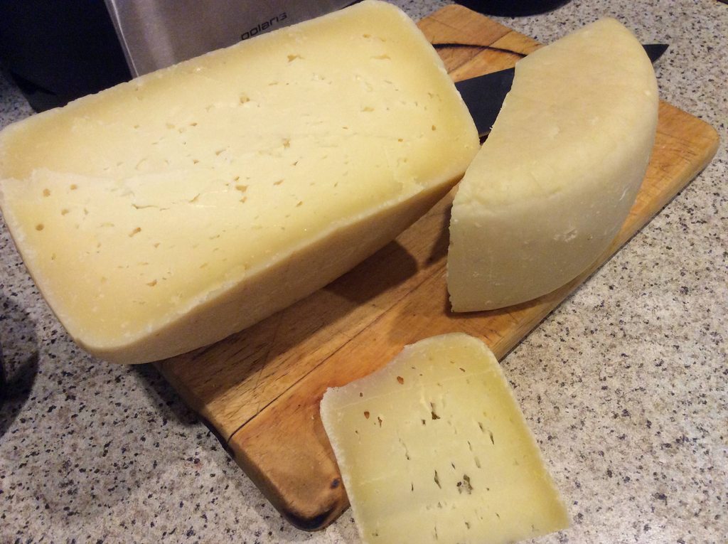Применение ветчинницы для приготовления сыра
