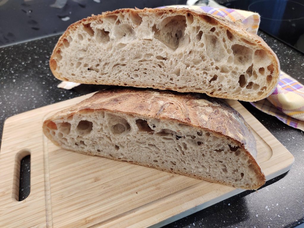 Ремесленный хлеб (50% цельнозерновой)
