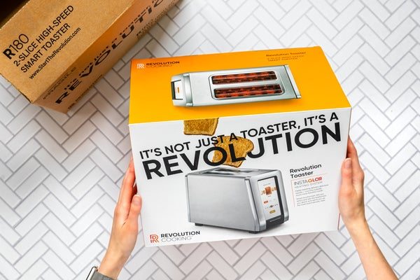 Интеллектуальный тостер с сенсорным экраном Revolution InstaGLO
