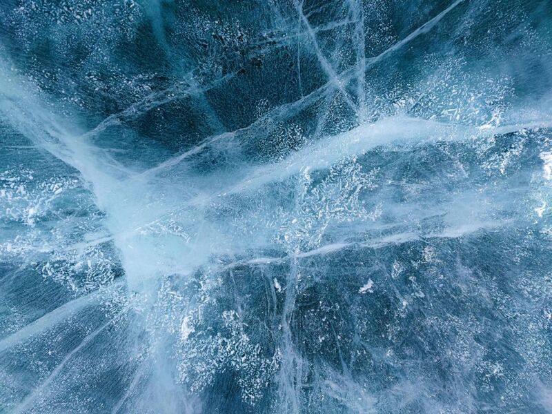 Волшебный лёд Ольхона