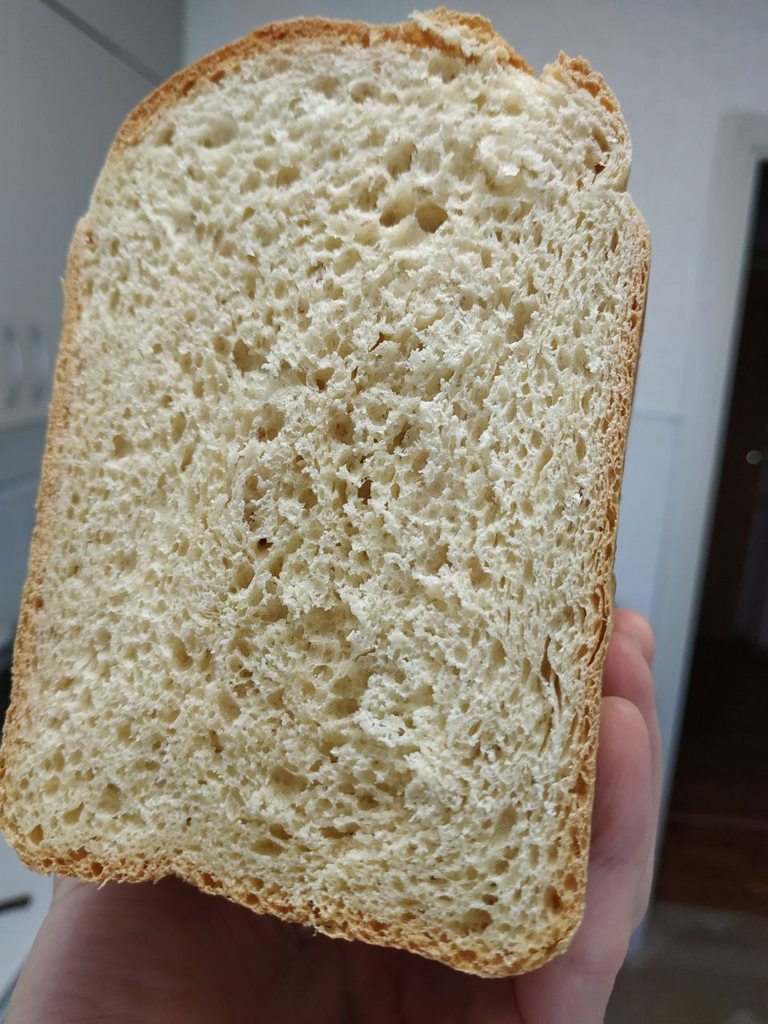Хлеб пшеничный формовой с яблоком (духовка)
