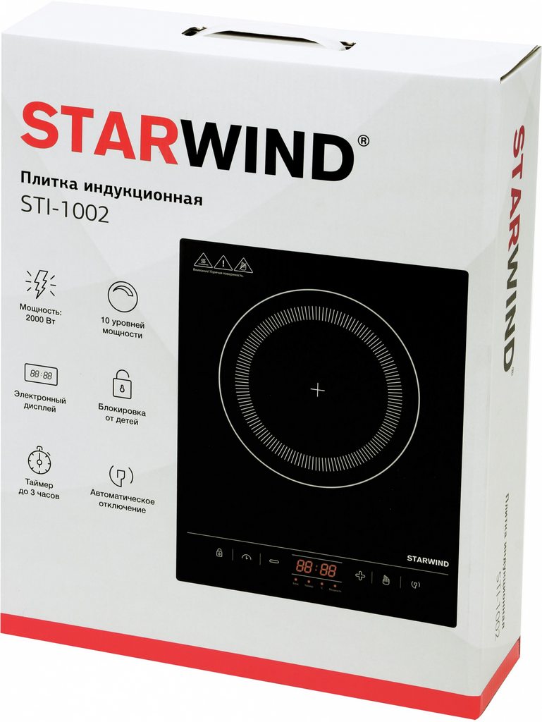 Индукционные плиты Starwind STI-1001 и STI-1002